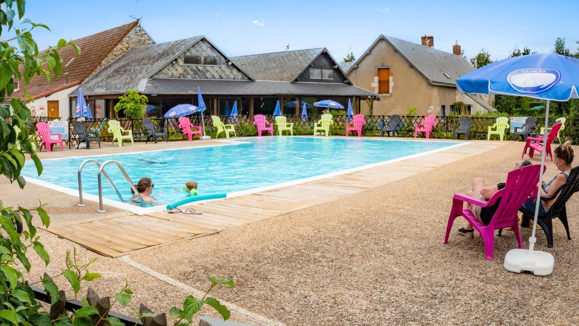 Camping Valloire-Sur-Cisse Seillac Buitenkant foto